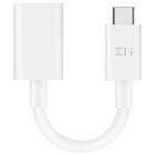 Адаптер Xiaomi ZMI OTG AL271, USB - USB-C, белый - фото 51462070