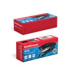 Степлер канцелярский № 10 ErichKrause ECO, до 20 листов, встроенный антистеплер, чёрный - Фото 6