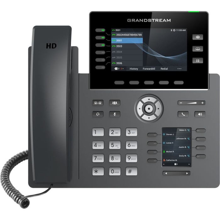 Телефон IP Grandstream GRP-2616, чёрный - Фото 1