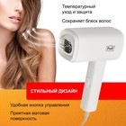 Фен Puff-1601, настенный, 1600 Вт, 2 скорости, хол. воздух, белый - фото 51346214 Фен Puff-1601, настенный, 1600 Вт, 2 скорости, хол. воздух, белый - фото 51346214