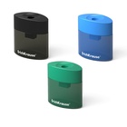 Точилка Erich Krause SMART & SHARP, 1 отверстие, с контейнером, отверстие диаметром 8 мм, МИКС - Фото 2