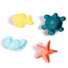 Набор игрушек для песочницы «Изумрудный город», 8 предметов: ведёрко, сито, совочек, грабли, 4 формочки - Фото 5