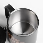 Термокружка «100% мужик», 180 мл, с компасом - Фото 3