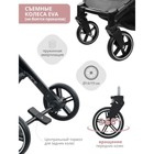 Коляска прогулочная детская Indigo TRIP, цвет бордовый - Фото 8