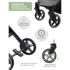 Коляска прогулочная детская Indigo TRIP, цвет серый - Фото 8