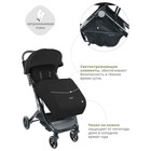 Коляска прогулочная детская Indigo TRIP, цвет черный - Фото 6