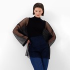 Платье сетка мини женская MINAKU, чёрное, размер 46-48 - Фото 5