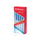 Ручка шариковая Erich Krause. ULTRA-10, синий стержень, игольчатый узел 0.7 мм 1013804