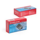 Набор зажимов для бумаг 25 мм, 12 штук, в картонной коробке, чёрные, Erich Krause - Фото 3