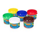 Краски пальчиковые, 6 цветов х 35 мл, JOVI, яркие, картон, ДЛЯ МАЛЫШЕЙ - фото 22151598