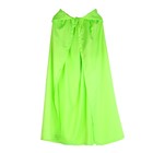 Карнавальный плащ детский, атлас, салатовый, длина 100 см - Фото 6