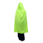 Карнавальный плащ взрослый, длина 120 см, атлас, салатовый - Фото 3