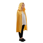 Карнавальный плащ детский, атлас, золотой, длина 85 см - Фото 3
