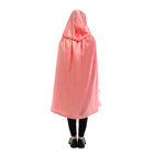 Карнавальный плащ детский, атлас, коралловый, длина 100 см - Фото 3