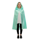 Карнавальный плащ детский, атлас, мятный, длина 100 см - Фото 1