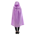 Карнавальный плащ детский, атлас, фиолетовый, длина 100 см - Фото 4
