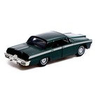 Машина металлическая Muscle car, масштаб 1:32, свет и звук, инерция, цвет зелёный - фото 22152065