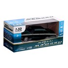 Машина металлическая Muscle car, масштаб 1:32, свет и звук, инерция, цвет зелёный - фото 22152067