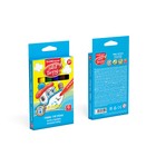 Фломастеры утолщённые 6 цветов, Artberry Jumbo, коробка с подвесом, узел с шириной письма 1-7 мм - Фото 4