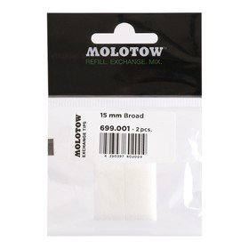 Molotow Перо для маркера 620/627/640/411/611 Standart 15 мм 699001 1 шт