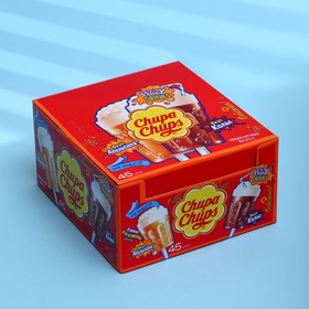 Карамель Чупа-Чупс "Fizzy Drinks", апельсин-кола, 15 г * 45 шт (комплект 2 шт)