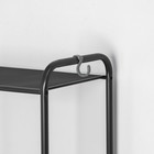 Стеллаж «Валенсия 15», 45.5×30×155.5 см, графит - Фото 3