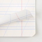 Тетрадь 12 листов в косую линейку, А5, на скрепке, блок №1 «Школьные принадлежности» МИКС - Фото 4