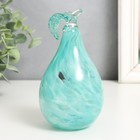 Сувенир "Груша" h 135 мм. (в стеклокрошку) Зел. (З. Л.) - фото 22152606