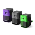 Точилка ErichKrause, 1 отверстие, с контейнером и механизмом крепления к столу, отверстие диаметром 8 мм, МИКС - Фото 7