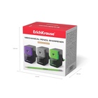 Точилка ErichKrause, 1 отверстие, с контейнером и механизмом крепления к столу, отверстие диаметром 8 мм, МИКС - Фото 10