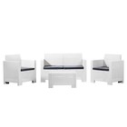 Комплект мебели Nebraska 2 Set, цвет белый, цвет подушки МИКС - Фото 2