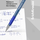 Ручка шариковая ErichKrause. ULTRA-30, синий стержень, игольчатый узел 0.7 мм, резиновый упор - Фото 6