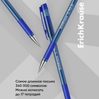 Ручка шариковая ErichKrause. ULTRA-30, синий стержень, игольчатый узел 0.7 мм, резиновый упор - Фото 5