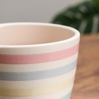 Горшок цветочный  "Лента колор" белый крокус №2 1,4 л - фото 22152827