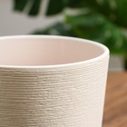 Горшок цветочный "Нест" платан белый №4 3,2 л - фото 24412972