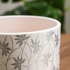 Горшок цветочный "Глория" белый бук №3 2,79 л - фото 22152874