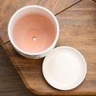 Горшок цветочный "Глория" белый бук №3 2,79 л - фото 22152875