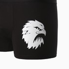 Трусы мужские боксеры «Орёл», цвет чёрный, размер 46 - фото 42012008