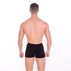 Трусы мужские боксеры «Орёл», цвет чёрный, размер 56 - фото 35253483