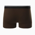 Трусы мужские боксеры «You can», цвет тёмный хаки, размер 50 - фото 24317789