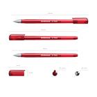 Ручка гелевая G-Tone, узел 0.5 мм, чернила красные, длина линии письма 500 метров - Фото 2