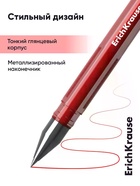 Ручка гелевая ErichKrause. G-Tone, красный стержень, узел 0.5 мм - Фото 5