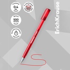 Ручка гелевая ErichKrause G-Tone, узел 0.5 мм, чернила красные, длина линии письма 500 метров - Фото 3