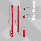 Ручка гелевая ErichKrause G-Tone, узел 0.5 мм, чернила красные, длина линии письма 500 метров - Фото 4