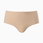 Трусы женские слипы бесшовные, цвет бежевый, размер 48 (L) - фото 24123985
