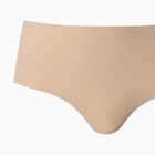 Трусы женские слипы бесшовные, цвет бежевый, размер 48 (L) - фото 24123986
