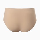 Трусы женские слипы бесшовные, цвет бежевый, размер 48 (L) - фото 24123987