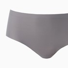 Трусы женские слипы бесшовные, цвет тёмно-серый, размер 50 (XL) - Фото 8