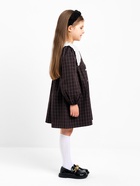 Платье школьное для девочки с воротником чёрное KAFTAN: School collection, размер 34 (122-128 см) - Фото 5