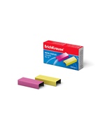 Скобы омеднённые №10, ErichKrause, для степлера, 1000 шт., цветные - Фото 2